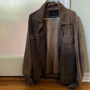 Large Kenneth Cole New York Suede Jacket